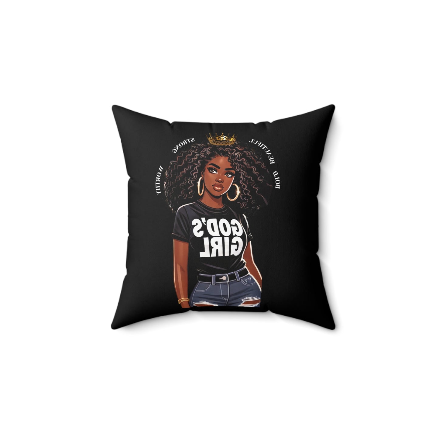 God's Girl Inspirational Pillow