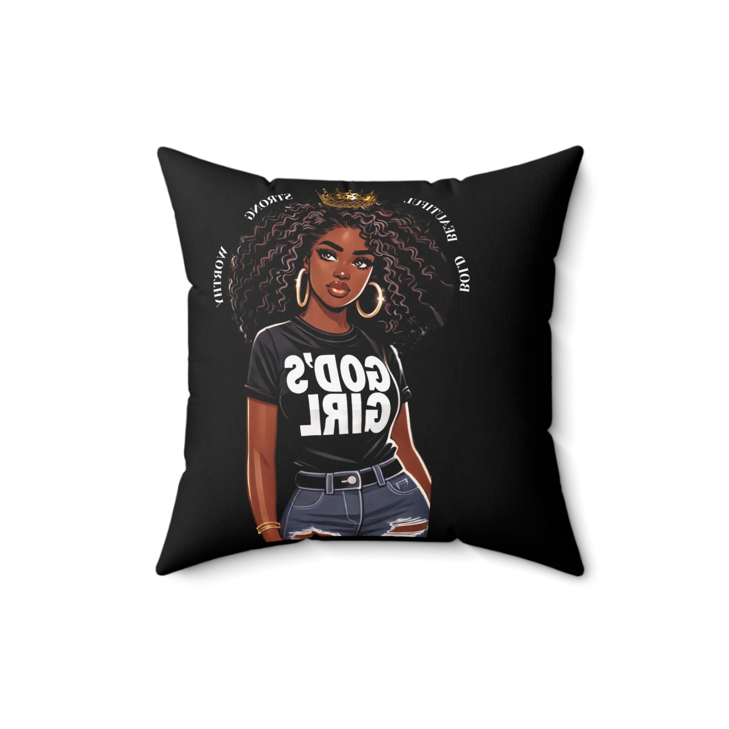 God's Girl Inspirational Pillow