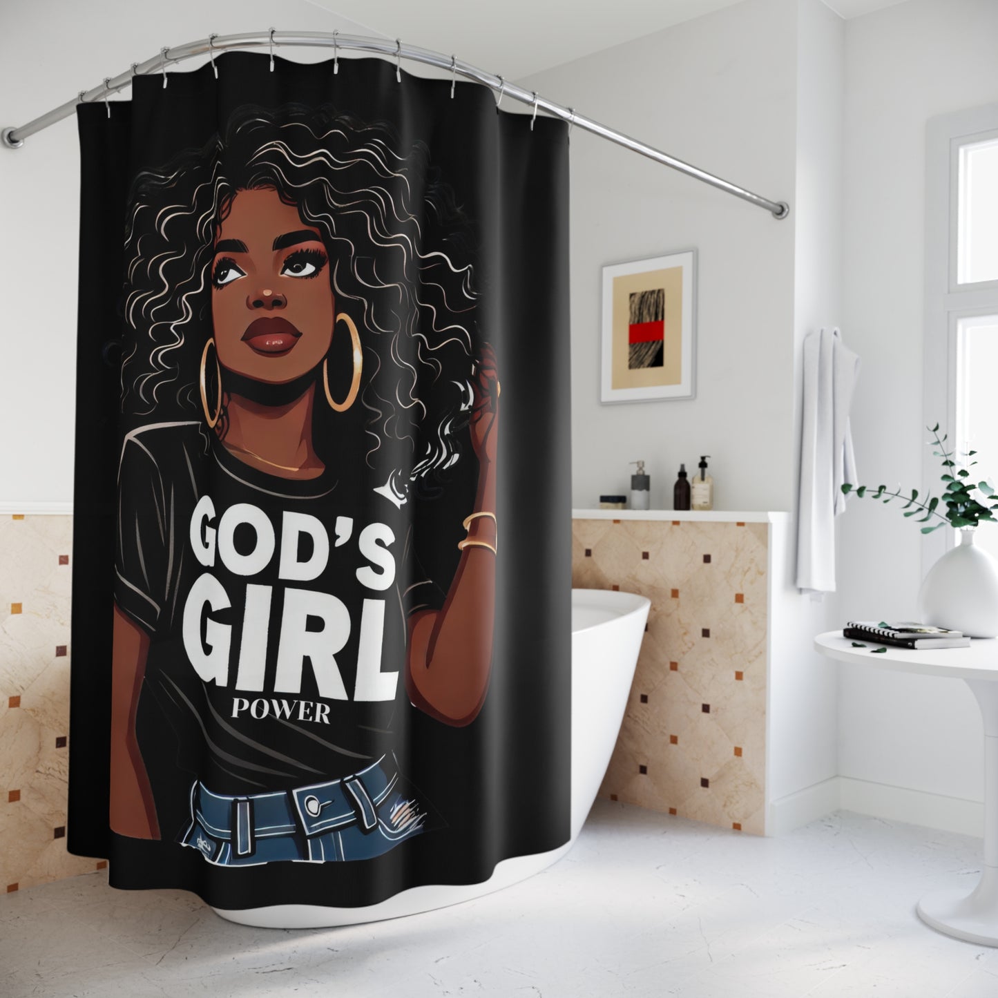 Empowerment Shower Curtain