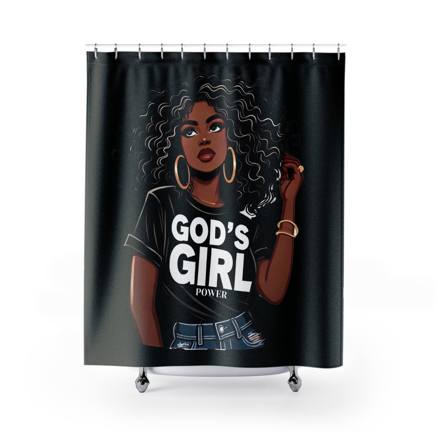 Empowerment Shower Curtain