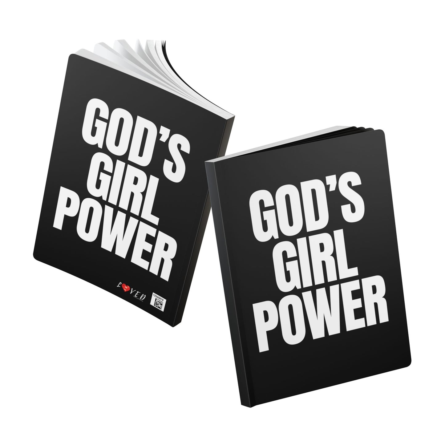 'God's Girl Power' Inspirational Notebook